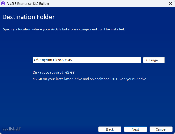 Provide the installation location for